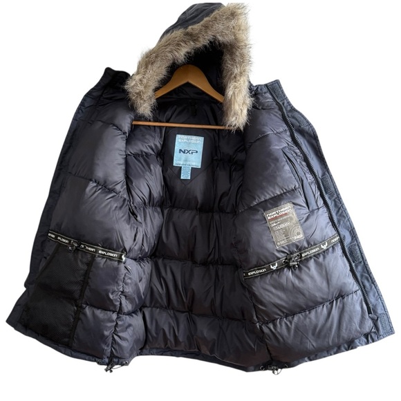 Northern Explosion NXP 4586 Down Filled Jacket Boys Sz Large 14 NWT Winter Coat - Picture 9 of 15